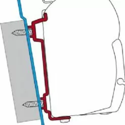 Fiamma F45s Awning Bracket Adapter Kit Ford Transit