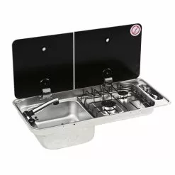 CAN FL1401 FL1402 Sink And Hob Combi Cooker For Campervans & Caravans