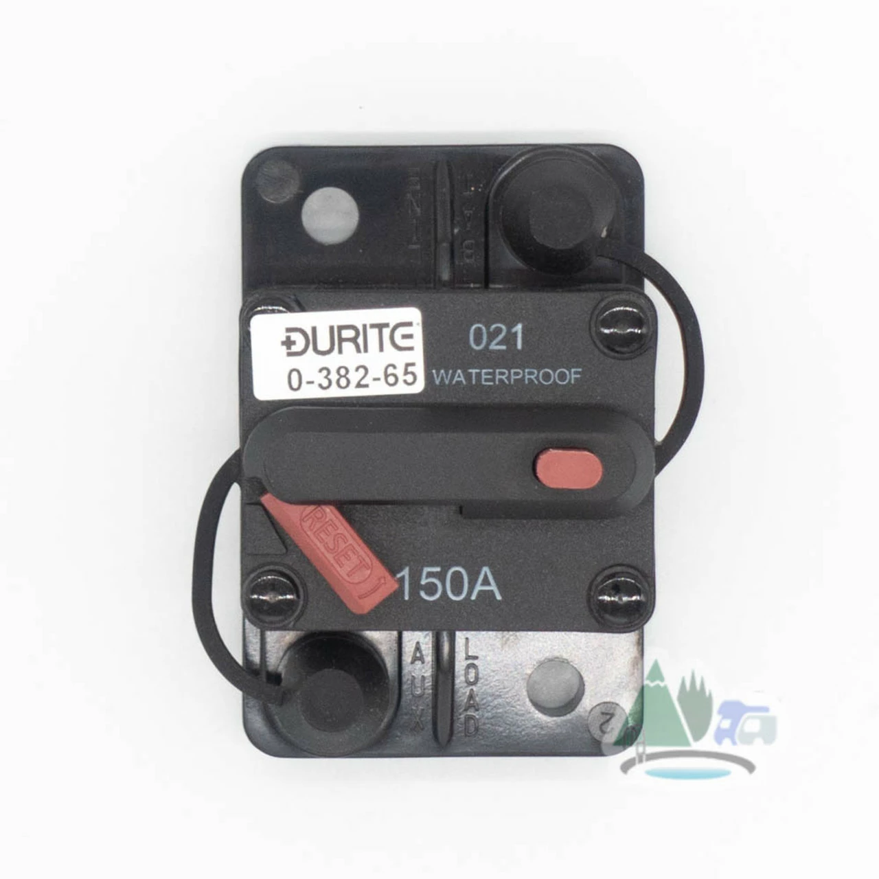 Durite 150A Flush Mount Circuit Breaker 12/24v - Image 2