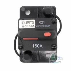 Durite 150A Flush Mount Circuit Breaker 12/24v