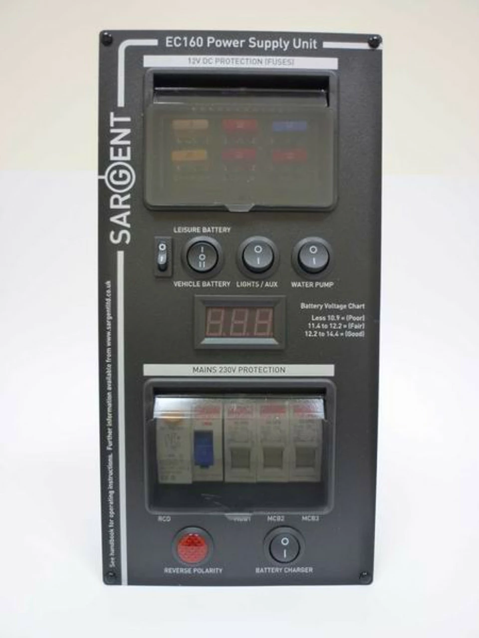 Sargent EC160V PSU Vertical Power Supply Unit