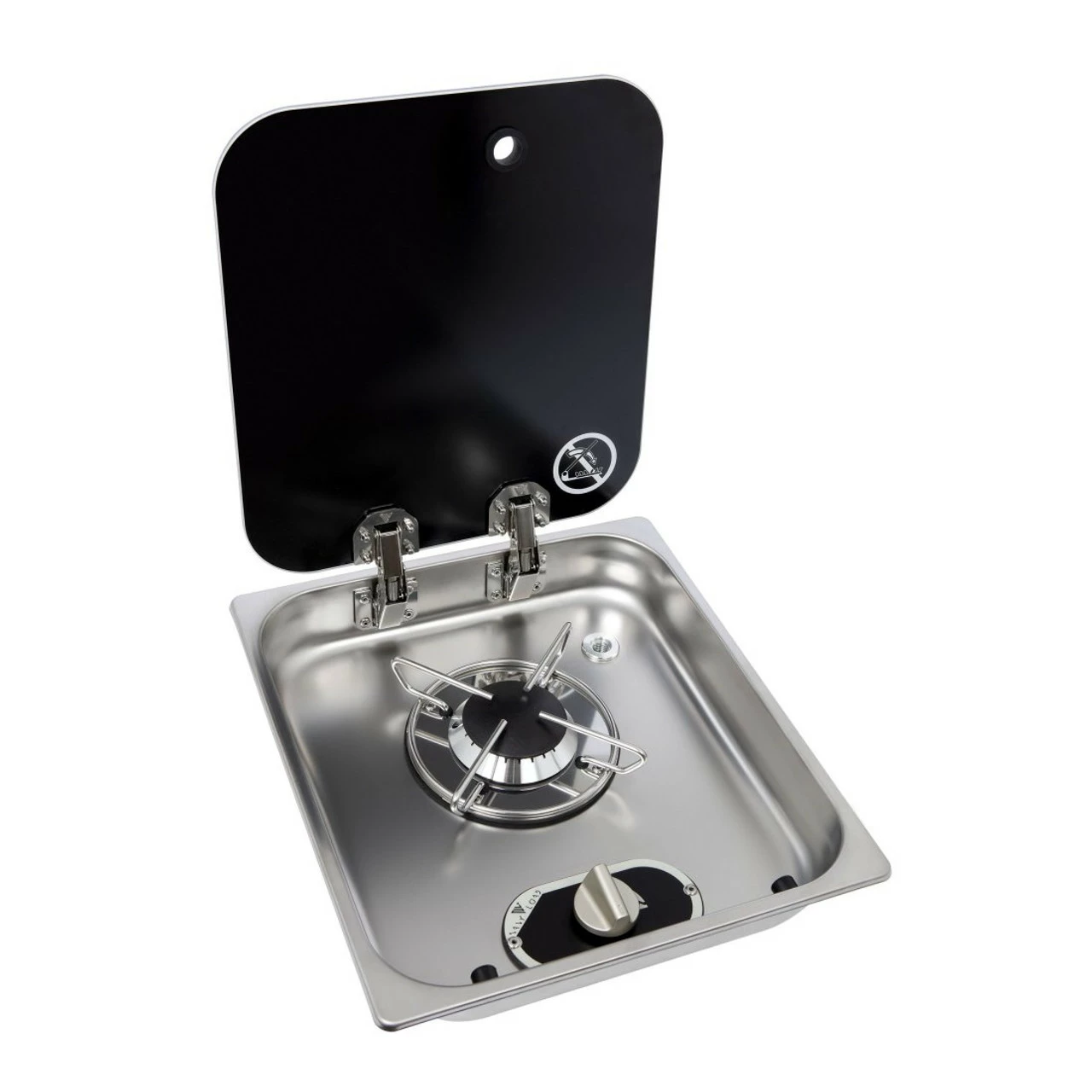Navy Load Single Burner Hob With Glass Lid NL.21001