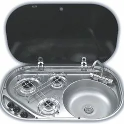 Smev 8323 Caravan Hob And Sink Combination Unit