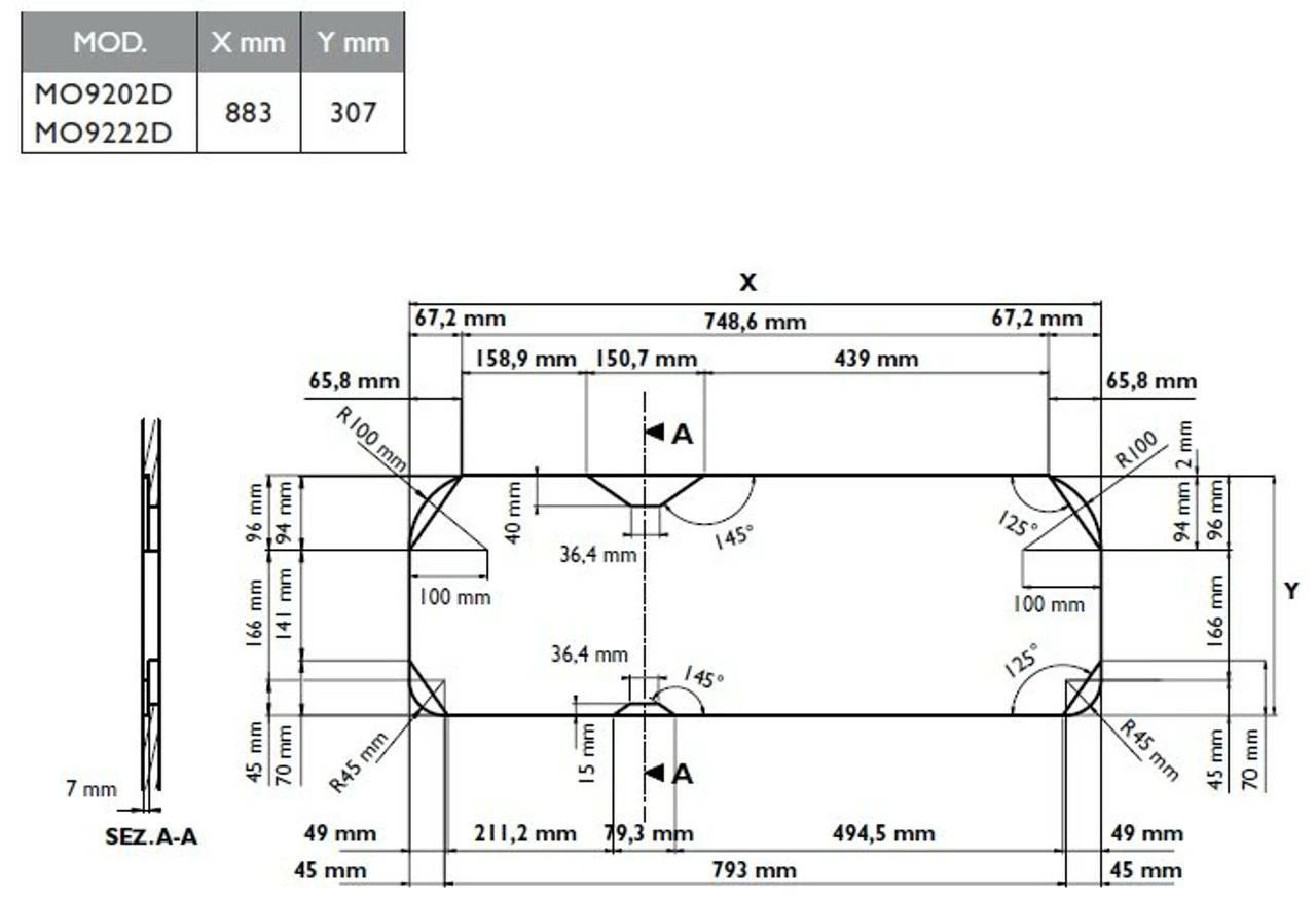 Dometic HSG 2370 Smev 9222 Sink And Hob Combination Unit Inc Template - Image 7