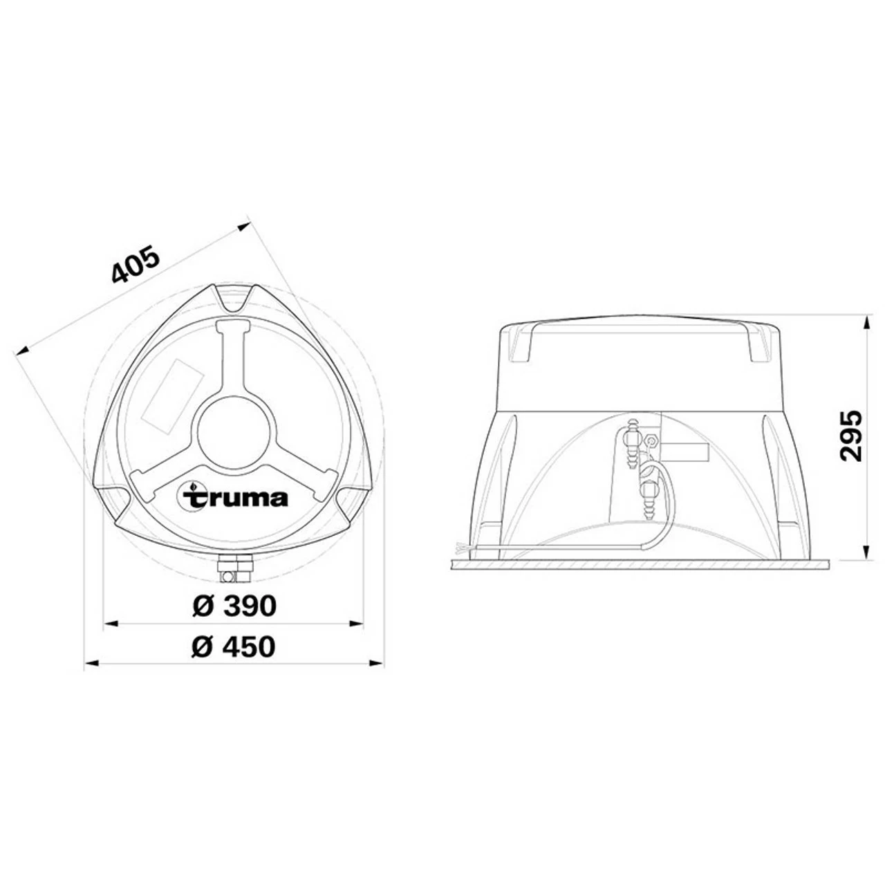 Truma 14 Litre Electric Caravan Motorhome Water Heater - Image 4